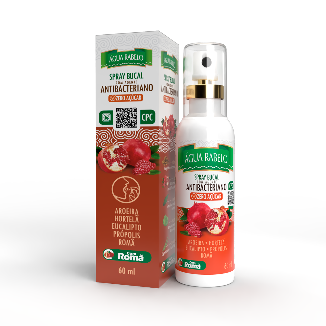 Spray Bucal Antibacteriano de Romã com CPC 60ml