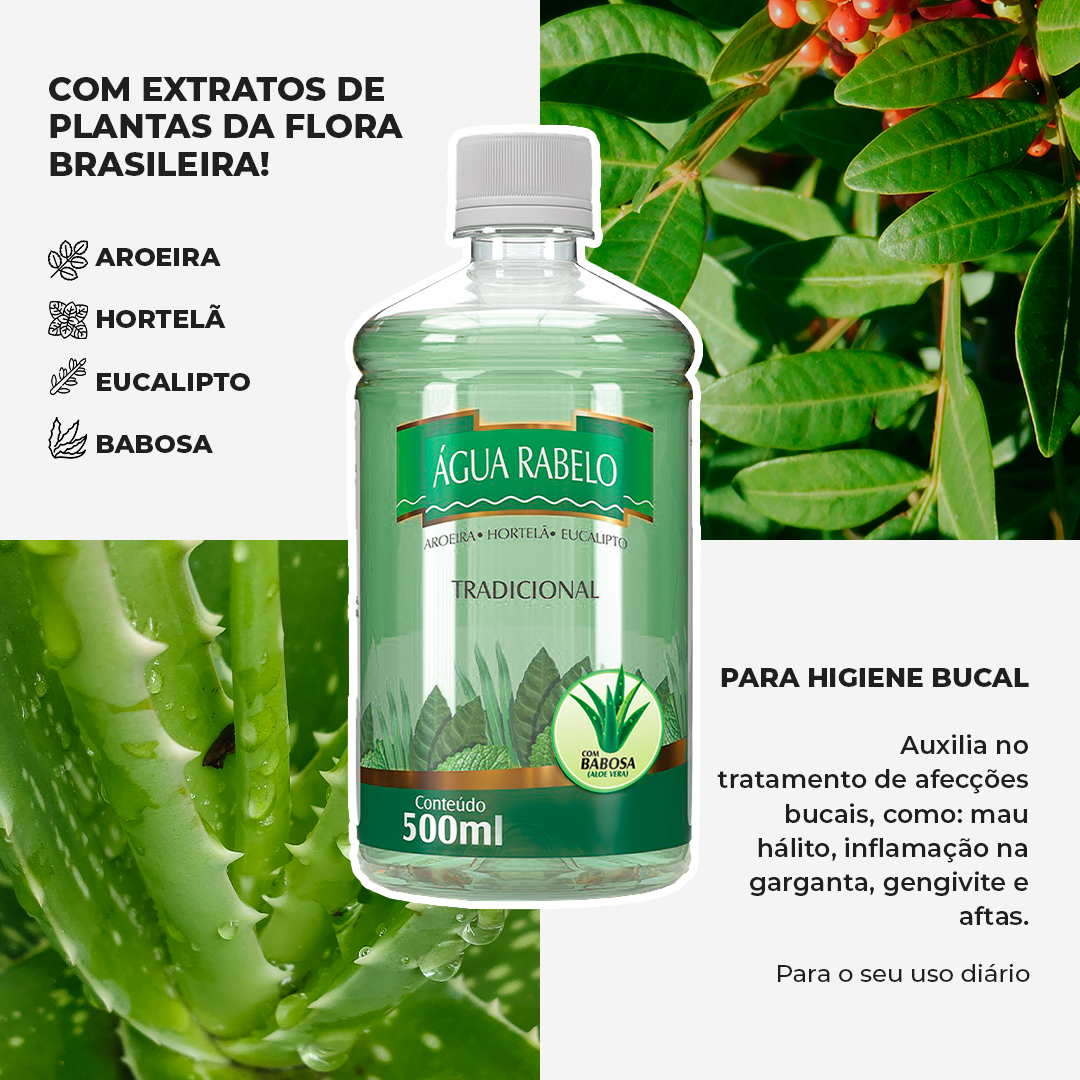 Kit completo Água Rabelo: 13 Produtos + Bolsa Térmica + Frete Grátis
