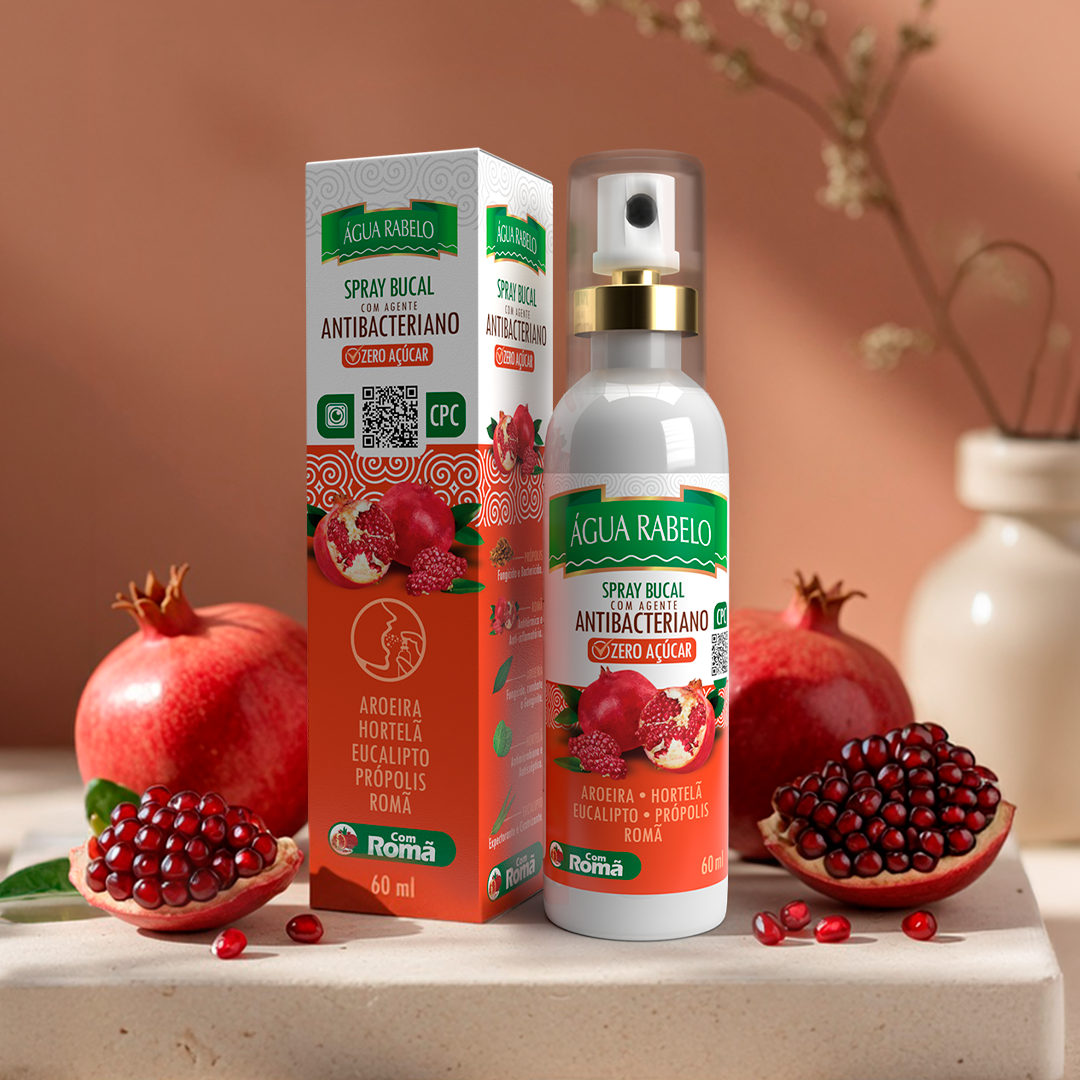 Spray Bucal Antibacteriano de Romã com CPC 60ml