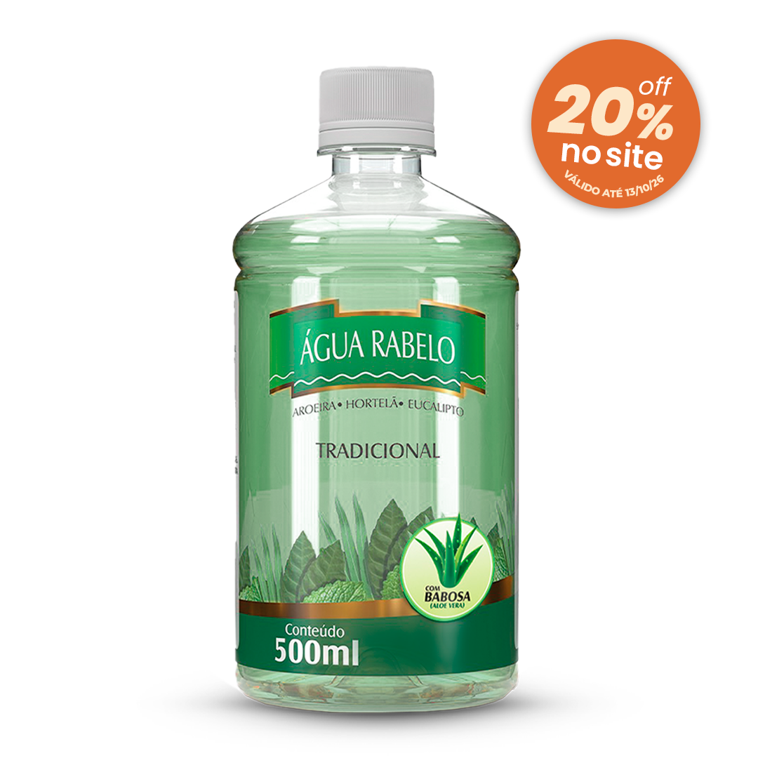 Água Rabelo com Babosa 500 ml
