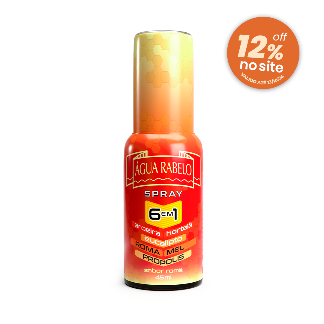 Spray Romã 6 em 1 Água Rabelo 45ml