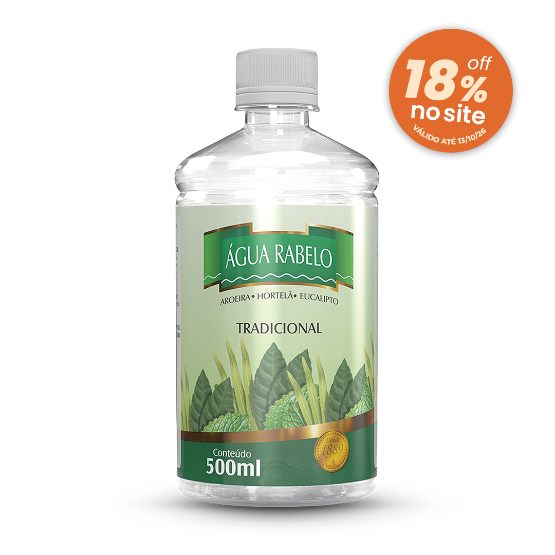 Água Rabelo Tradicional 500ml