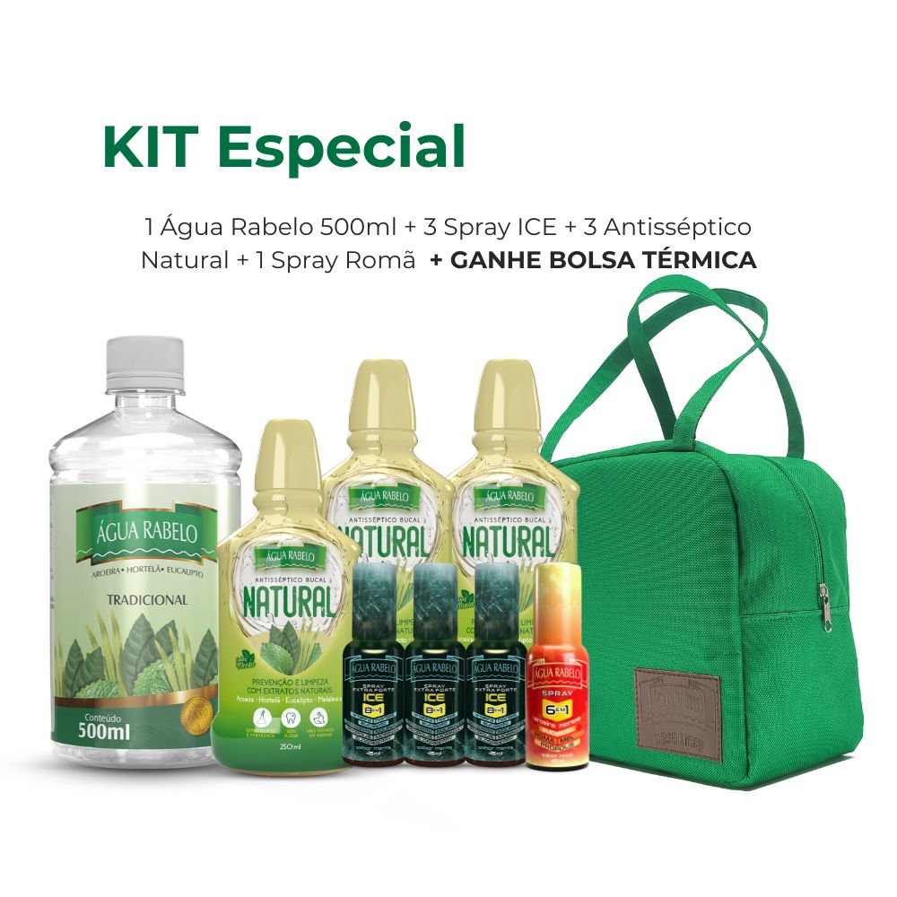 Kit Especial com bolsa térmica e frete grátis