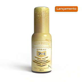 Spray  7 em 1 Água Rabelo sabor menta e baunilha 45ml
