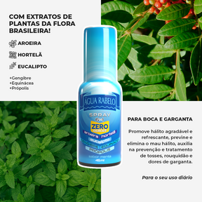 Água Rabelo Spray Zero Açúcar 45ml