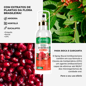 Spray Bucal Antibacteriano de Romã com CPC 60ml