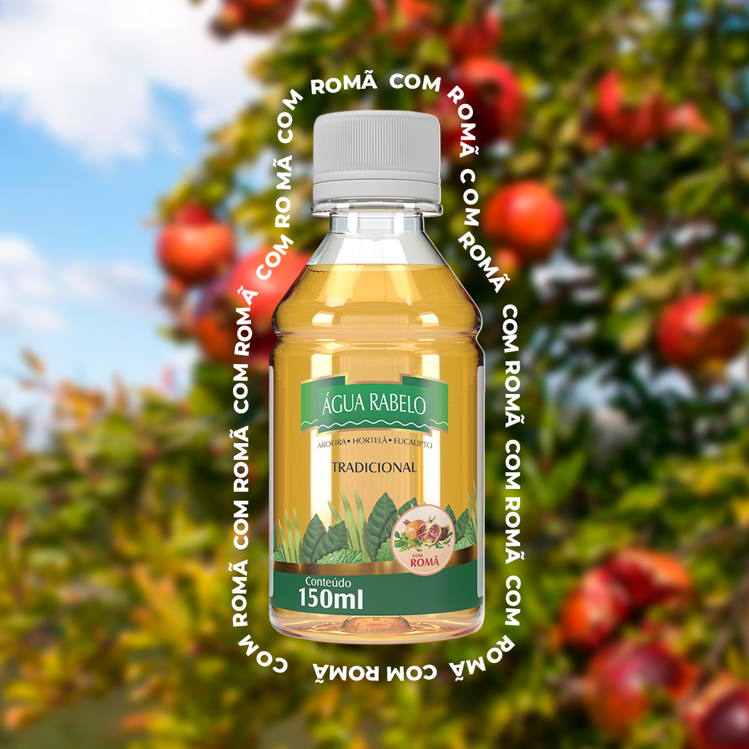Água Rabelo Tradicional Romã 150ml