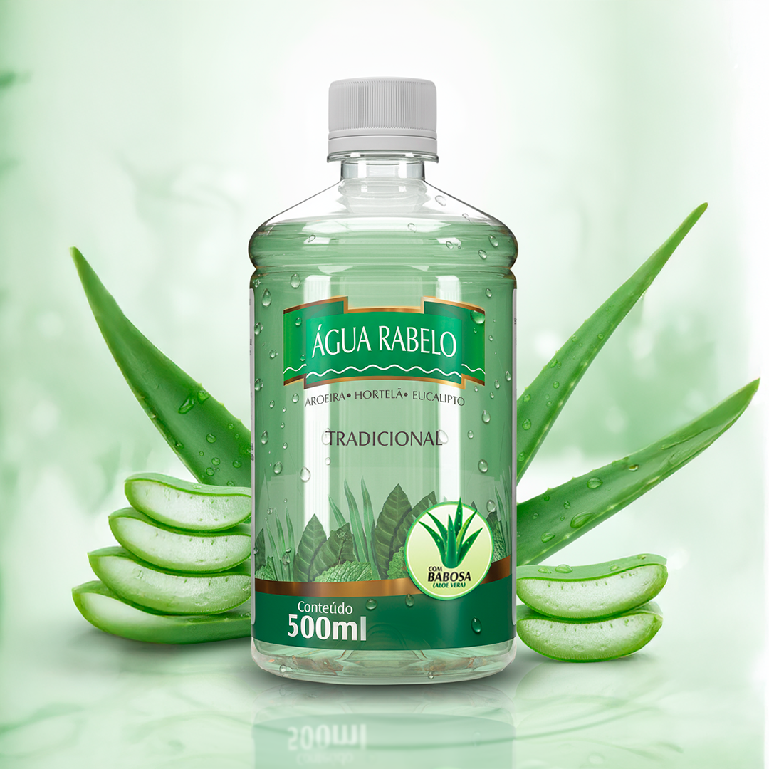 Água Rabelo com Babosa 500 ml