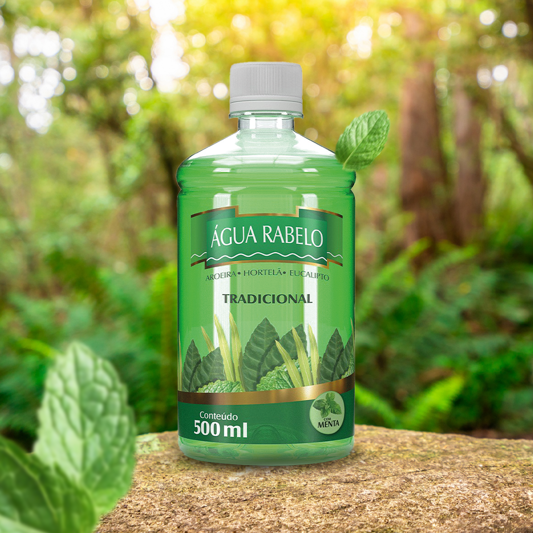 ÁGUA RABELO MENTA 500 ml Kit2x