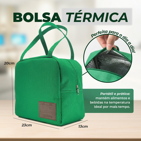 Kit completo com 6 produtos, bolsa térmica e frete grátis.