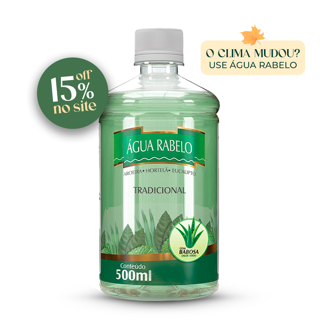 Água Rabelo com Babosa 500 ml