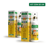 Água Rabelo Spray Antibacteriano de Gengibre com CPC 60ml Kit2x