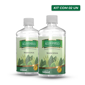 Água Rabelo Tradicional 500ml Kit2x