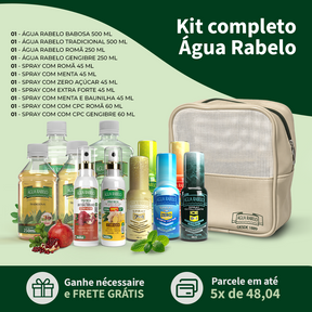 Kit completo Água Rabelo