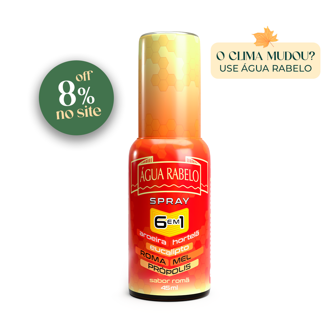 Spray Romã 6 em 1 Água Rabelo 45ml