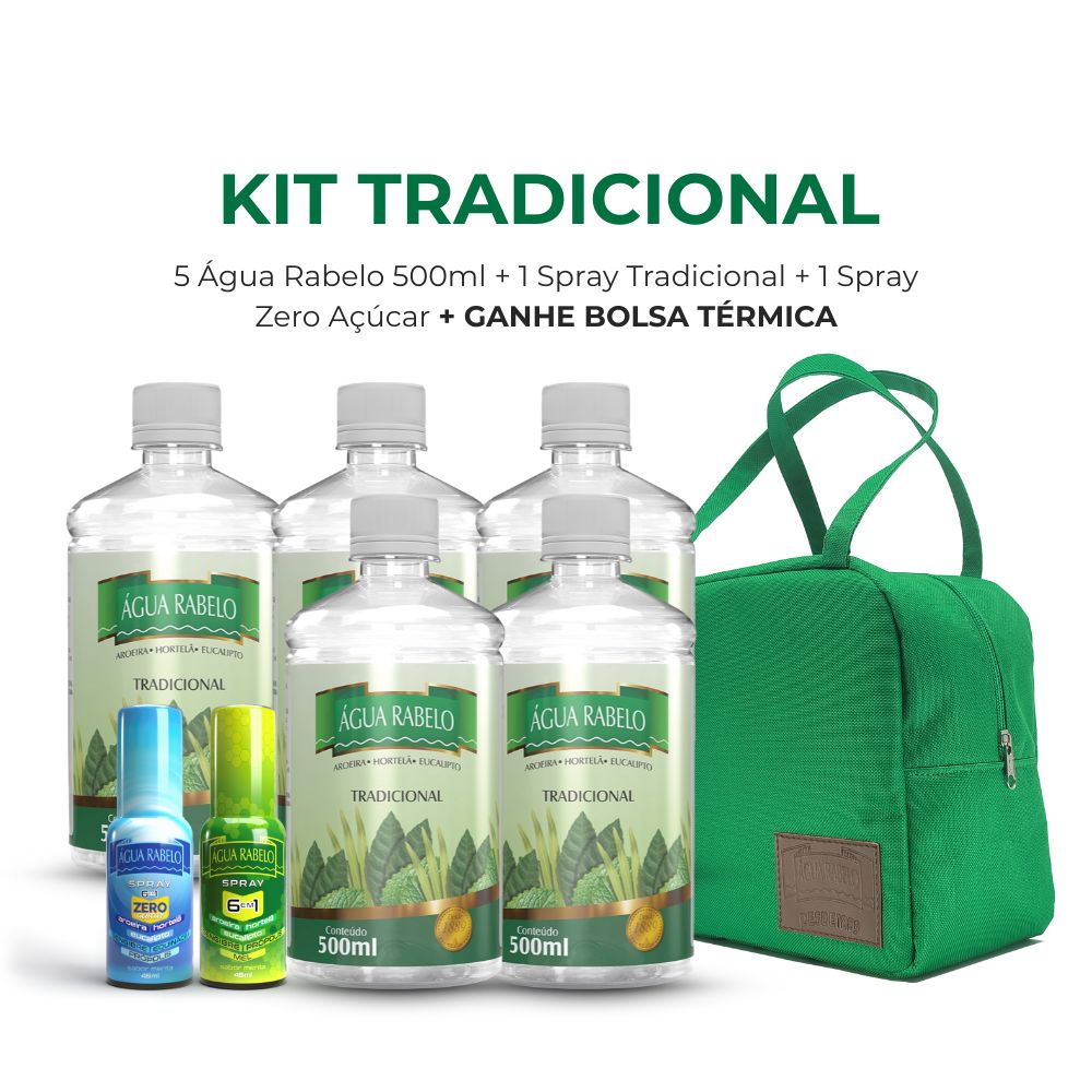 KIT TRADICIONAL ÁGUA RABELO