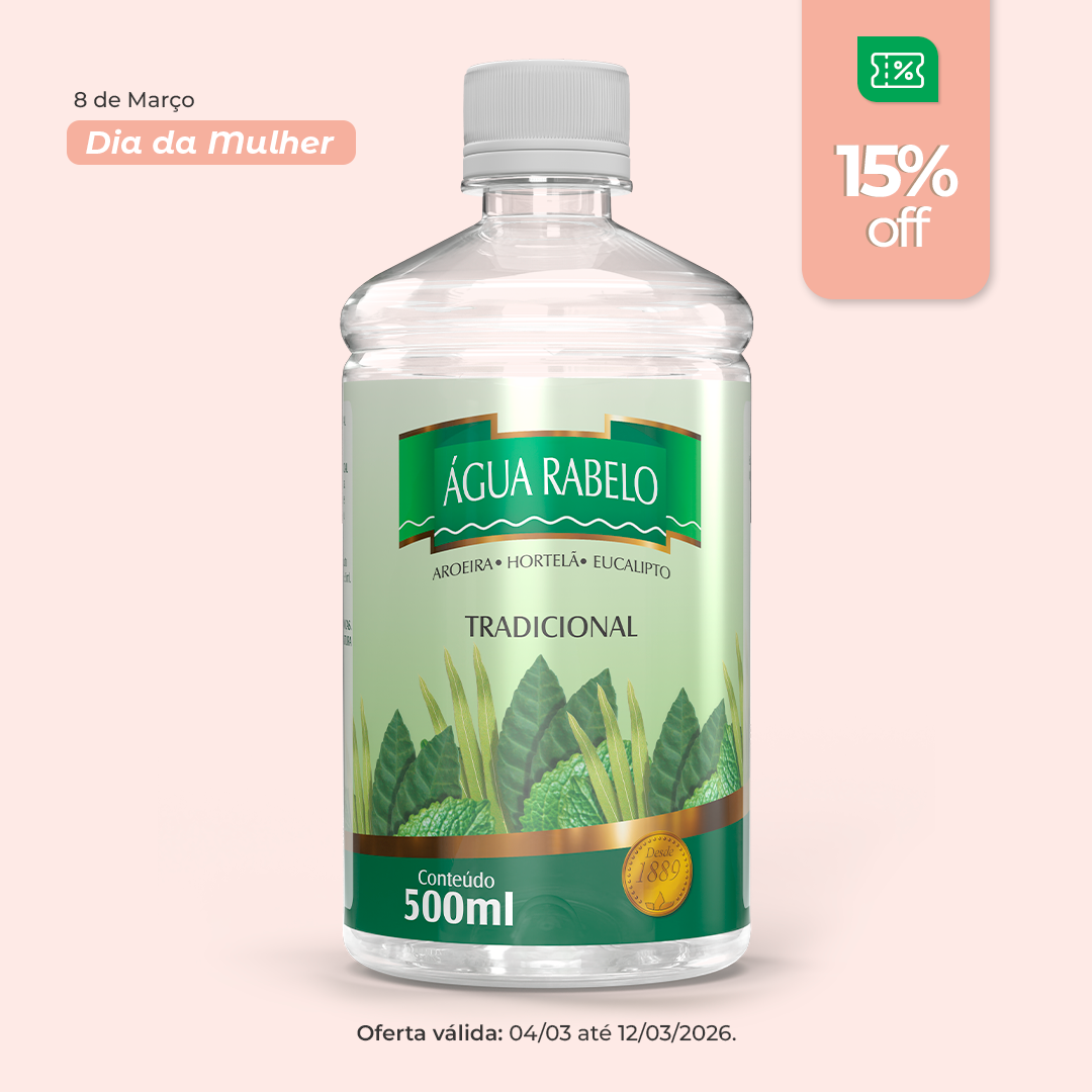 Água Rabelo Tradicional 500ml